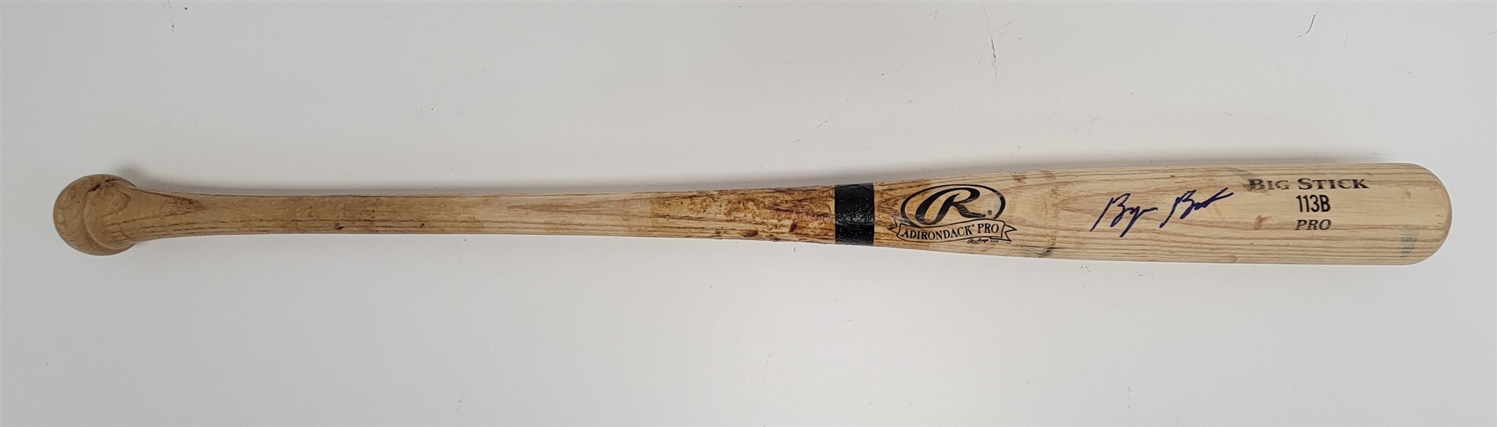 Byron Buxton Autographed Rawlings Pro Stock Bat Beckett