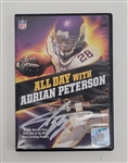 Adrian Peterson Autographed "All Day With Adrian Peterson" DVD Beckett