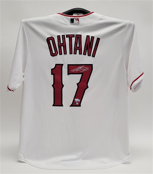 Shohei Ohtani Autographed Los Angeles Angels Authentic Jersey MLB & Fanatics