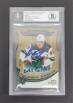 Kirill Kaprizov Autographed & Inscribed 2020-21 Ultimate Collection Ultimate Introductions Gold Rookie Card LE #26/49 Beckett Slabbed