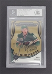 Kirill Kaprizov Autographed & Inscribed 2020-21 Ultimate Collection Ultimate Introductions Gold Rookie Card LE #33/35 Beckett Slabbed