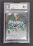 Kirill Kaprizov Autographed & Inscribed 2020-21 Upper Deck Clear Cut Rookie Card Beckett Slabbed