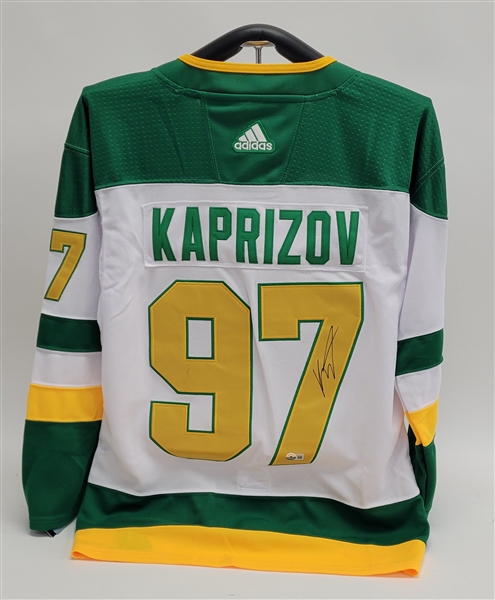 Kirill Kaprizov Autographed Minnesota Wild Reverse Retro Jersey Beckett