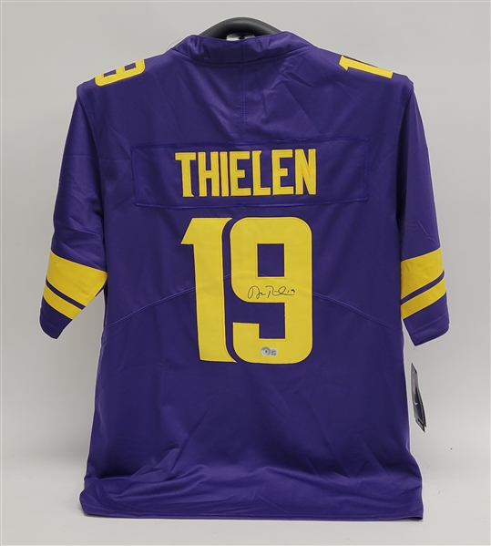 Adam Thielen Autographed Minnesota Vikings Jersey Beckett