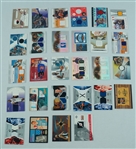 NBA Collection of 28 Game Used Basketball Jersey & Patch Cards w/ Allen Iverson