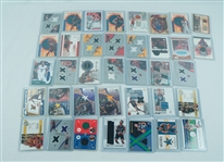 NBA Collection of 37 Game Used Basketball Jersey & Patch Cards w/ Vince Carter & Tracy McGrady