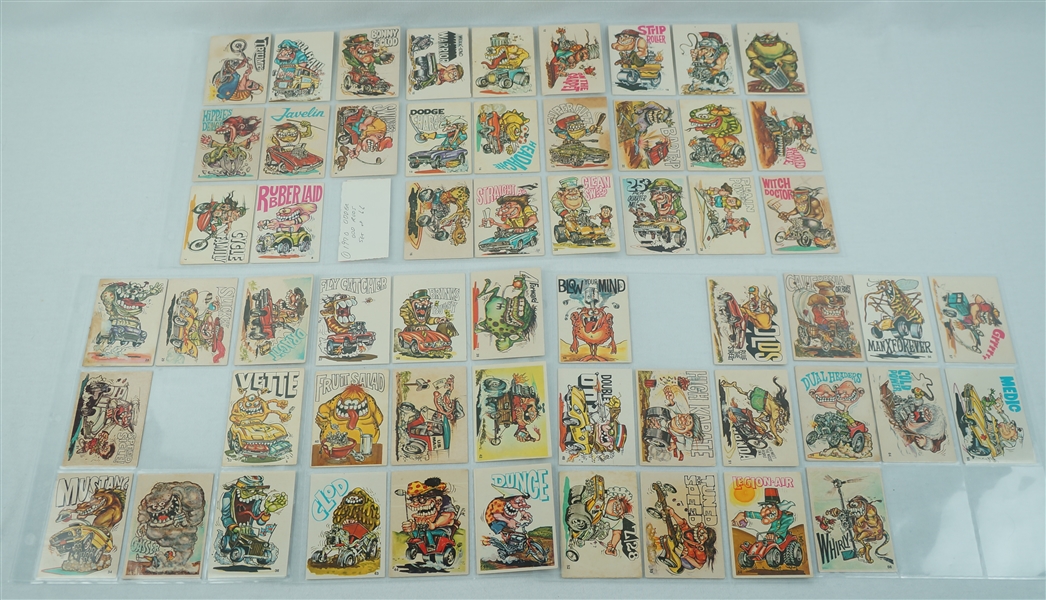 1970 Odder Odd Rods Card Set