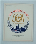 1983 All-Star Game Baseball Program