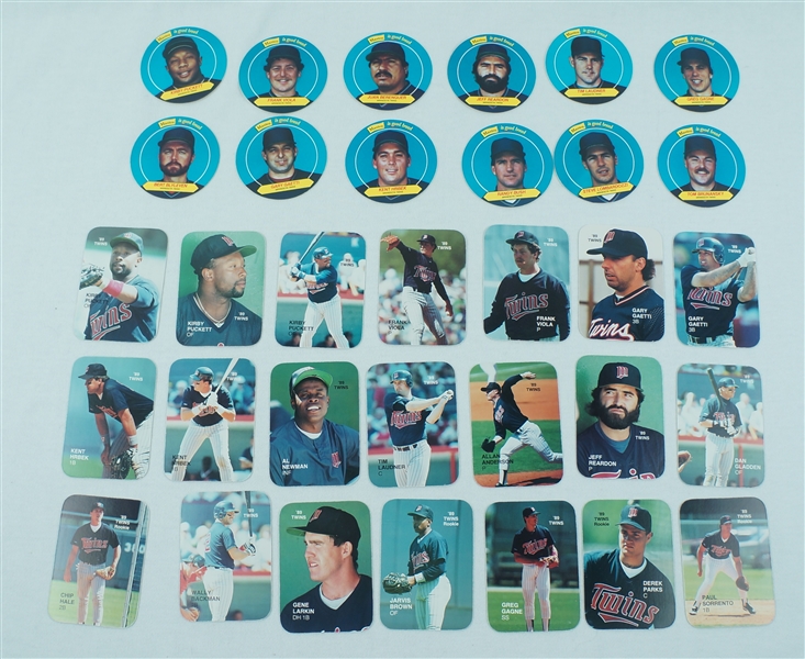 1987 & 1989 Minnesota Twins Card Sets