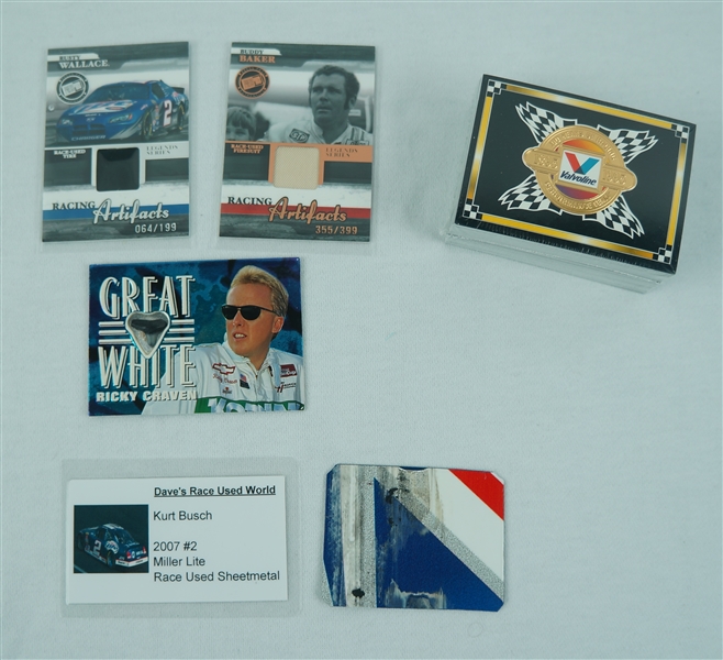 NASCAR Collection w/ Game Used Cards