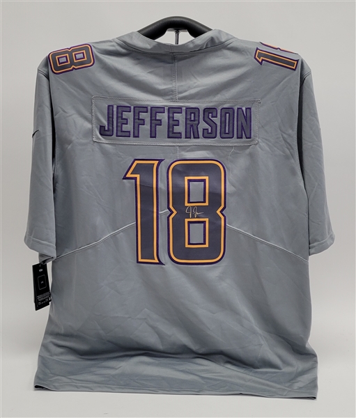 Justin Jefferson Autographed Minnesota Vikings Jersey Beckett