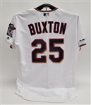 Byron Buxton 2019 Minnesota Twins Game Used Opening Day Jersey MLB