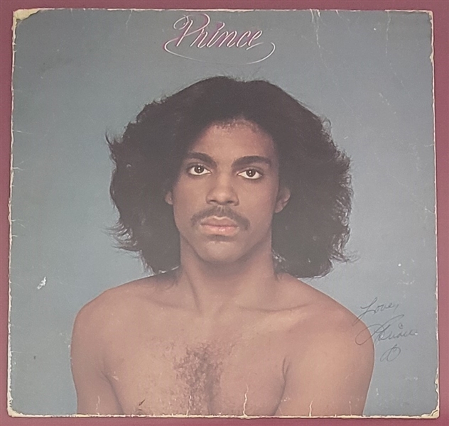 Prince RARE Autographed Self-Titled Album from 1979 w/ Beckett LOA & Letter of Provenance