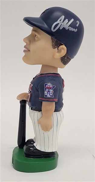 Joe Mauer Autographed 2004 Minnesota Twins Giveaway Bobblehead Beckett