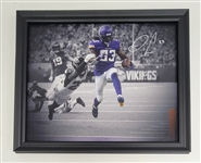 Dalvin Cook Autographed & Framed 16x20 Metal Print