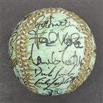 1991 Minnesota Twins Team Signed Painted Baseball w/ Beckett LOA