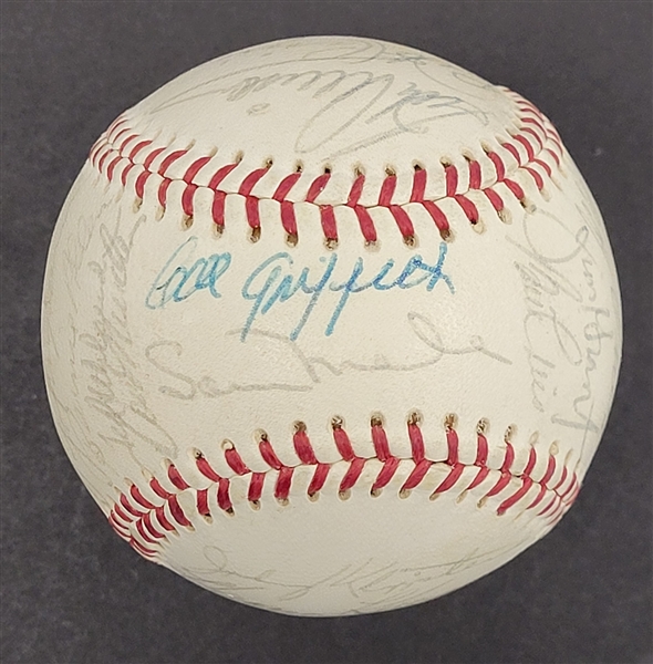 1966 Minnesota Twins Team Signed Baseball w/ Beckett LOA