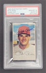 Pete Rose Autographed 1969 MLB Photostamps Hand Cut Card PSA 10 Auto 10