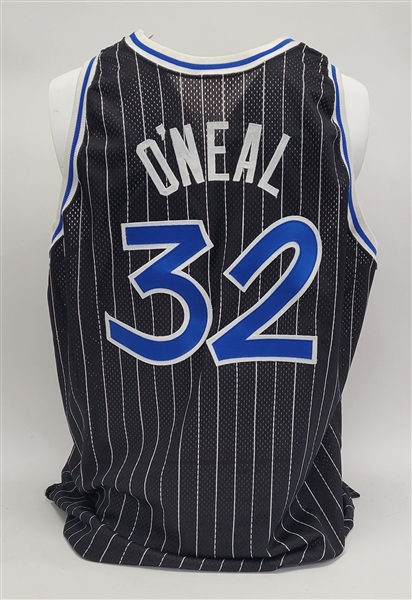 Shaquille ONeal 1995-96 Orlando Magic Game Used Jersey w/ Dave Miedema LOA