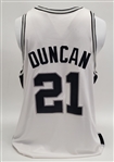 Tim Duncan 1999-00 San Antonio Spurs Game Used Jersey w/ Dave Miedema LOA