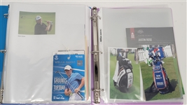 Miscellaneous Golf Brochure & Photo Collection w/ Autographs