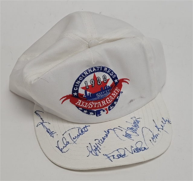 1988 Minnesota Twins All-Stars Autographed All-Star Game Hat w/ Kirby Puckett JSA LOA