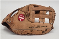 Tim Laudner Minnesota Twins Game Used Fielding Glove *From 1987 World Series Championship Team*