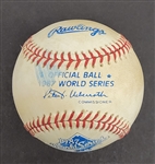 Rare 1987 World Series Game Used Baseball