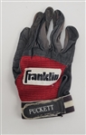 Kirby Puckett Minnesota Twins Game Used Batting Glove