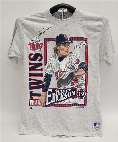 Scott Erickson Autographed Commemorative T-Shirt