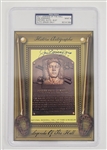 Joe DiMaggio Autographed 2011 Legends of the Hall Historic Auto LE #8/27 PSA 9