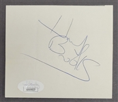 Herb Brooks Autographed Cut Signature JSA