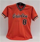 Cal Ripken Jr. 1989 Baltimore Orioles Game Used & Autographed Jersey Beckett & Dave Miedema LOA