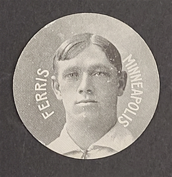 Ferris Minneapolis 1909 Stars of the Diamond Chip Card