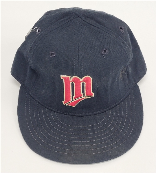 Allan Anderson 1980s Minnesota Twins Game Used Hat