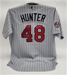 Torii Hunter 2007 Minnesota Twins Game Used & Autographed Jersey Photomatched to 2 HR Games