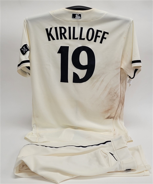 Alex Kirilloff 2023 Minnesota Twins Game Used Twin Cities Uniform MLB