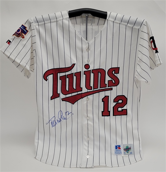 Todd Walker 1997 Minnesota Twins Game Used & Autographed Rookie Year Jersey