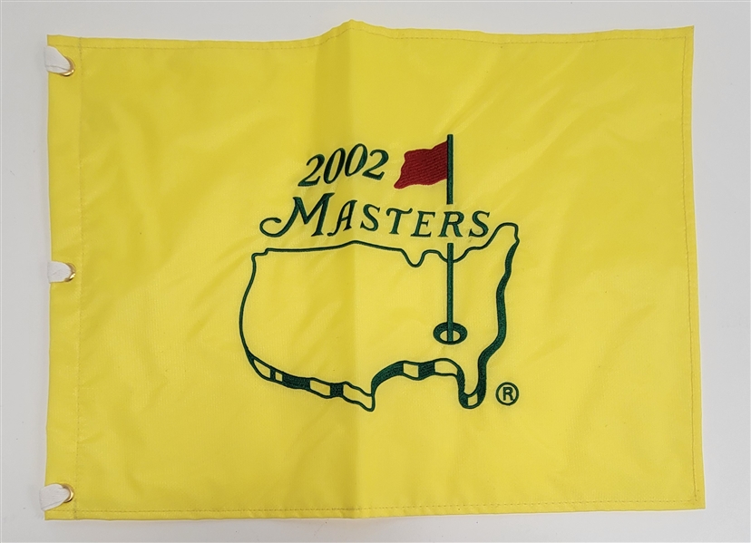 2002 Masters Golf Flag