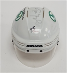 Multi-Signed Minnesota North Stars Mini Helmet w/ 4 Signatures Including Lou Nanne