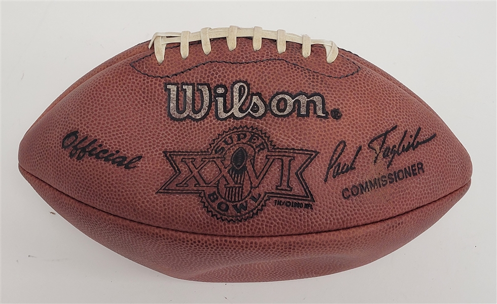 Super Bowl XXVI Official Wilson Football