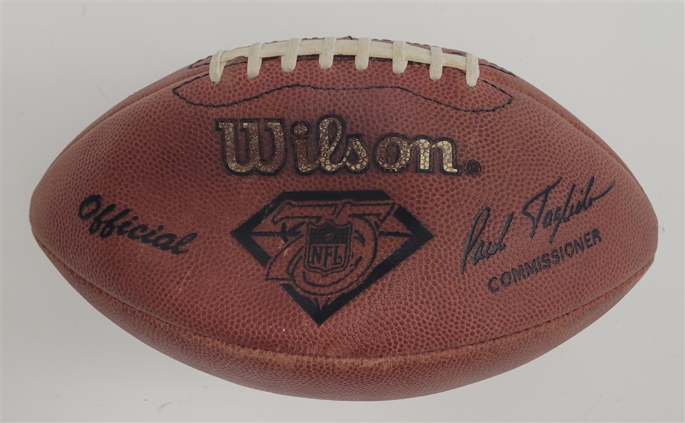 75th NFL Anniversary Official Wilson Football