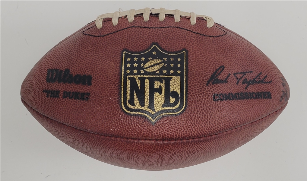 Game Used NFL Football