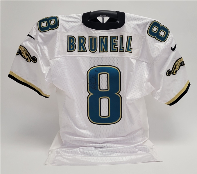 Mark Brunell 1998 Jacksonville Jaguars Game Issued & Autographed Jersey