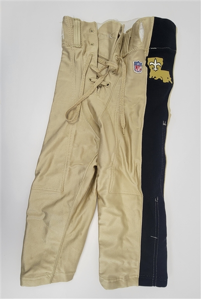 Steve Walsh 1992 New Orleans Saints Game Used Pants