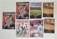 Lot of 5 Minnesota Twins Programs & Magazines