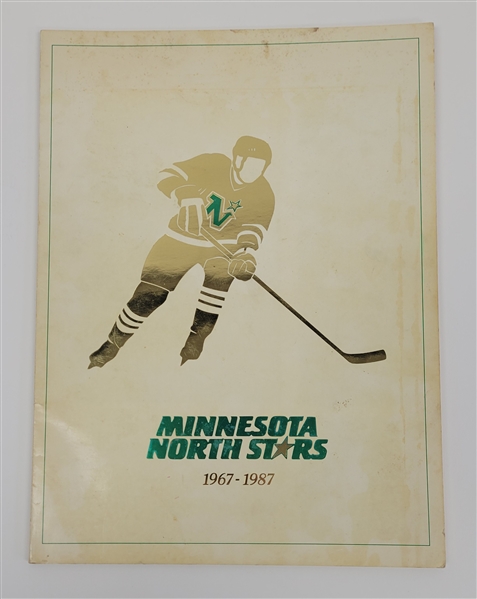 Minnesota North Stars 1967-1987 Commemorative Book