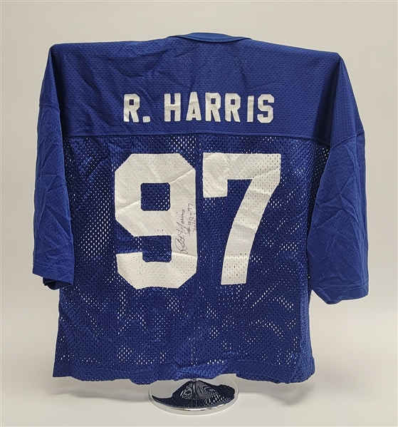 Robert Harris Autographed Senior Bowl Used Practice Jersey