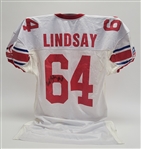 Everett Lindsay Autographed Senior Bowl Used Game Jersey