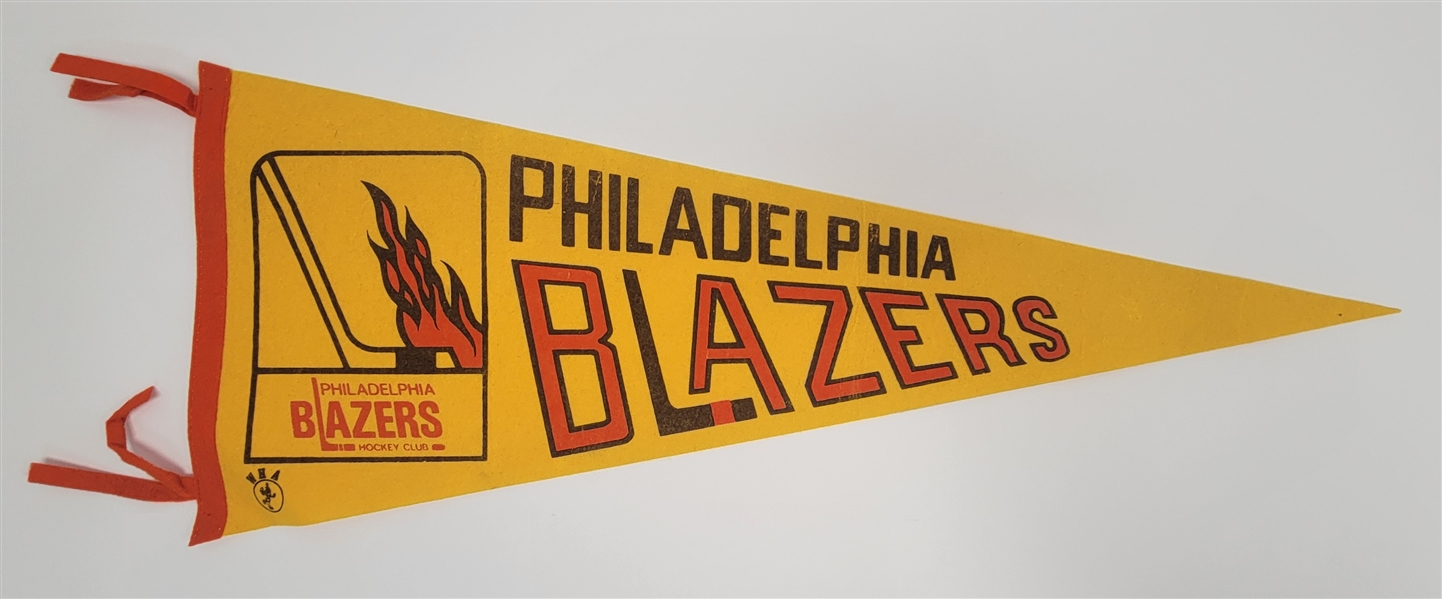 Vintage Philadelphia Blazers Pennant